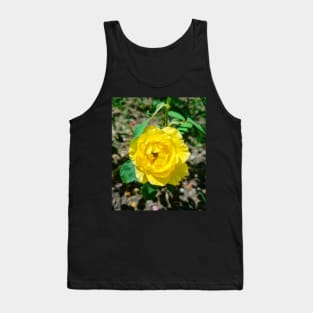 Beautiful Yellow Rose Tank Top